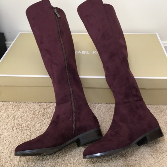 New! MICHAEL KORS Size 5.5 Damson bromley boots - Picture 6 of 7